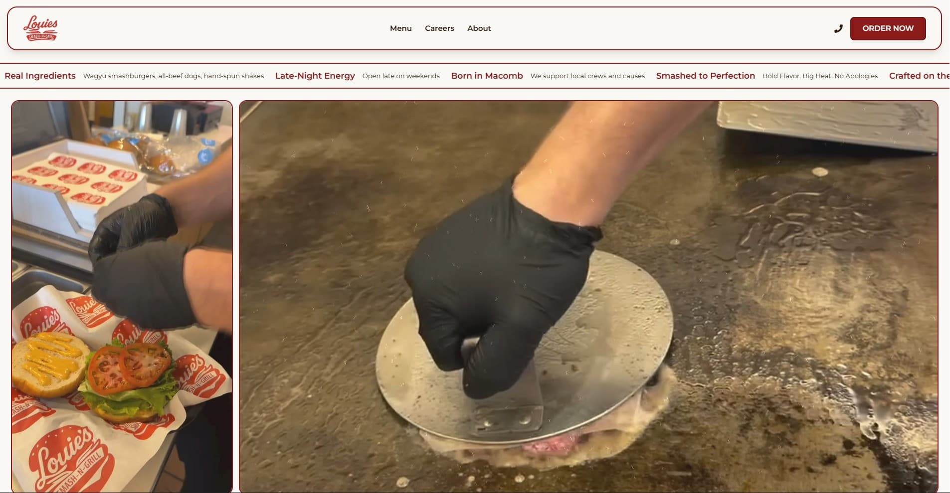 Restaurant Launch — Louie's Smash-N-Grill