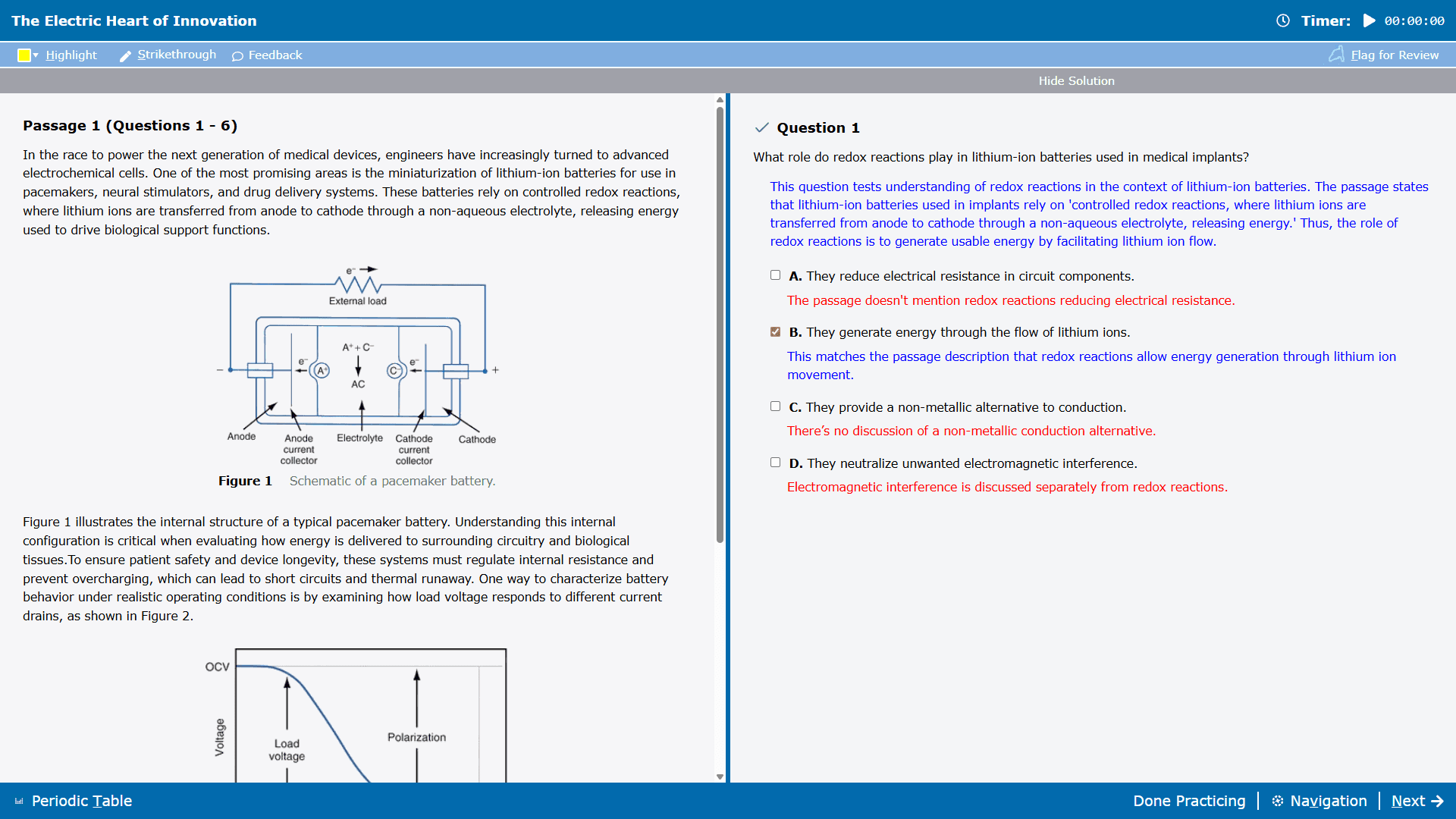 WozPrep Exam Flow